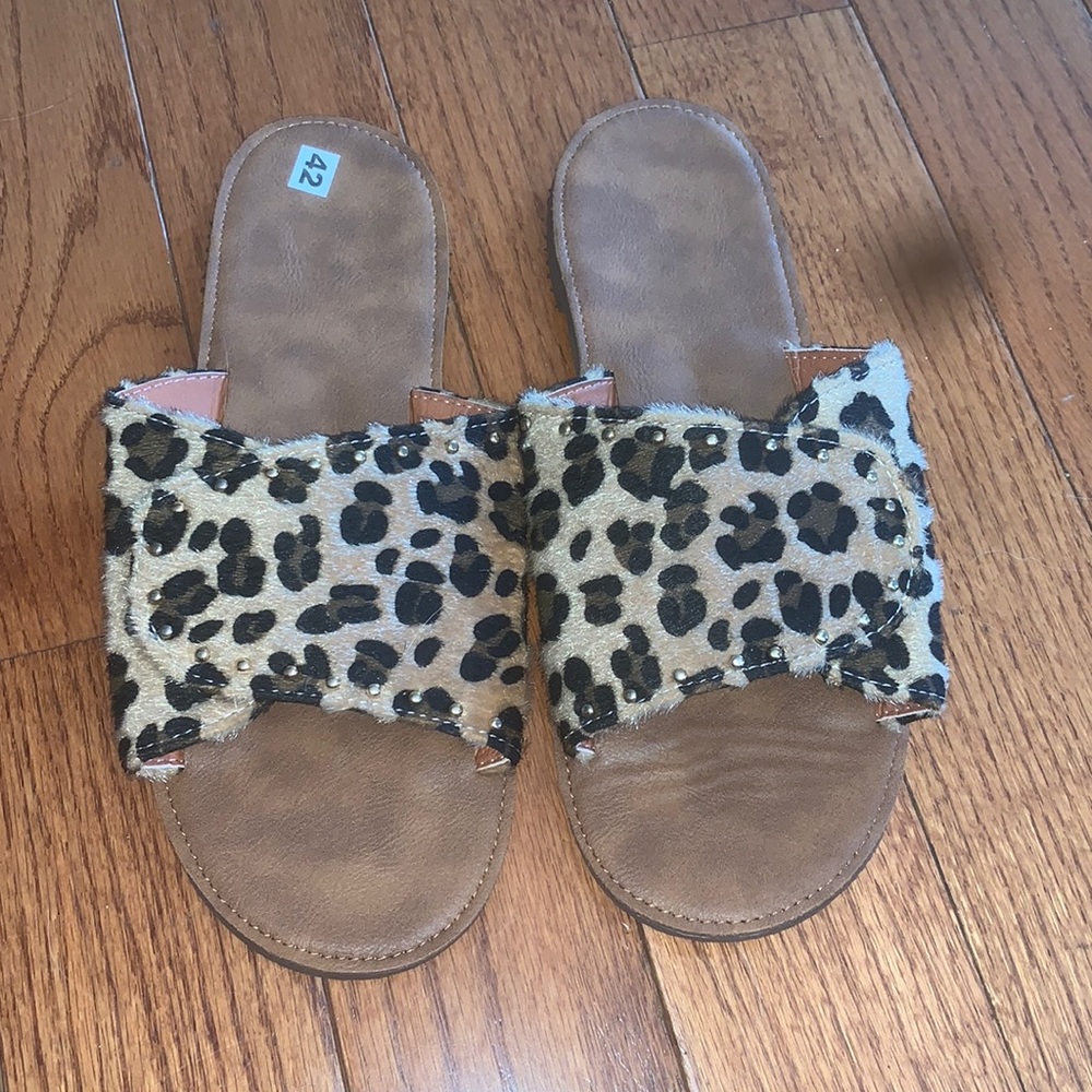 Leopard Sandles